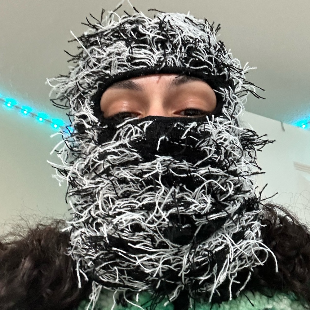 Distressed Ski Mask